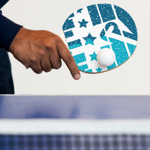 Laat je sporen na tafeltennisbatje