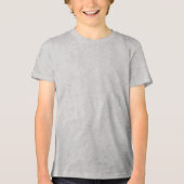 Laat je sporen na Tri-Blend shirt (Voorkant)