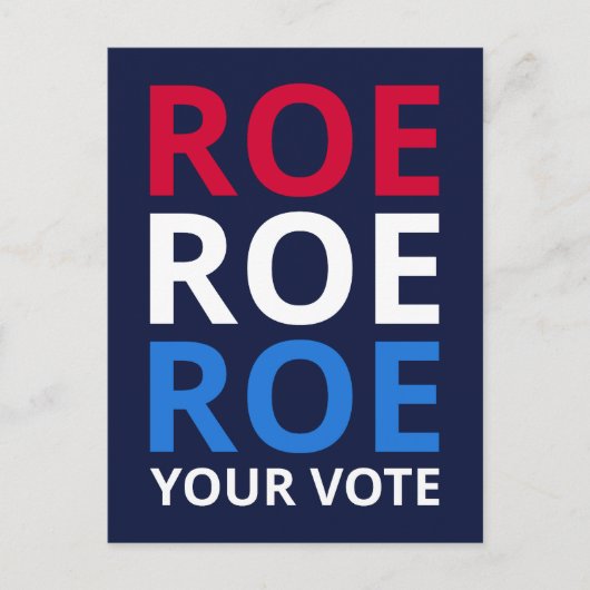 Laat je stem horen I Briefkaart (Voorkant)