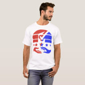 Laat je stem horen t-shirt (Voorkant volledig)