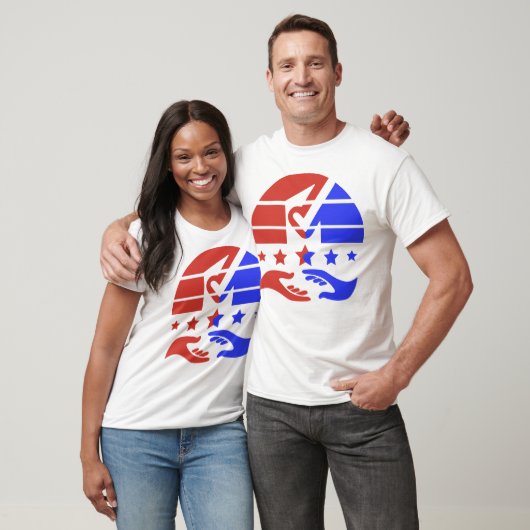 Laat je stem horen t-shirt (Unisex)
