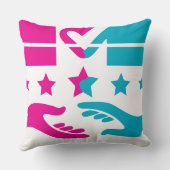 Laat je stem tellen kussen (Achterkant)