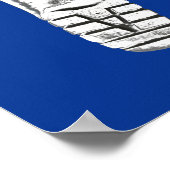 Laat je stempel Funky A3 Poster (Hoek)