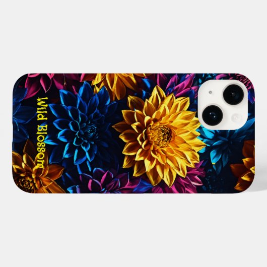 Laat je telefoon bloeien Case-Mate iPhone case (Achterkant (horizontaal))