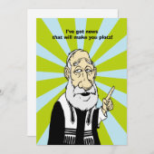 Laat je uitzetten met Hanukkah Card Feestdagenkaart (Voorkant / Achterkant)