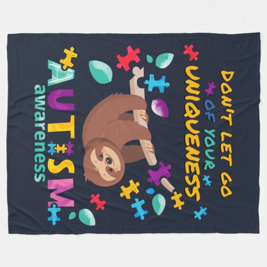 Laat je unieke kleurrijke herinnering niet los fleece deken (Voorkant (Horizontaal))