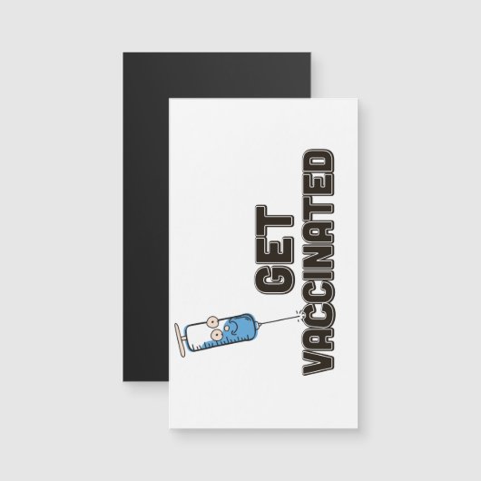 Laat je vaccineren (Voorkant / Achterkant)