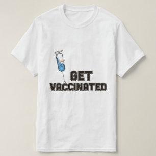 Laat je vaccineren t-shirt