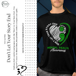 Laat je verhaal niet eindigen - Je bent ertoe doen Tri-Blend Shirt