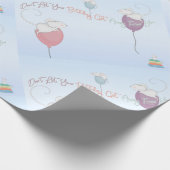 Laat je verjaardag niet van je muizen weg cadeaupapier (Hoek)