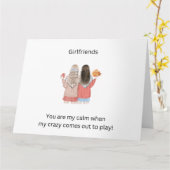 Laat je vriend weten hoeveel je haar waardeert! kaart (Gele Bloem)