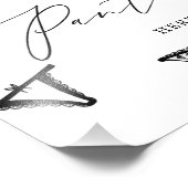 Laat je Vrijgezellenfeest met Panties Lingerie val Foto Afdruk (Hoek)