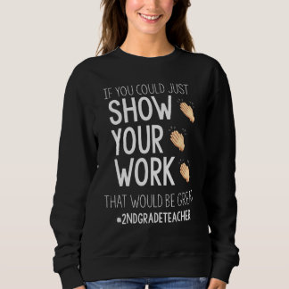 Laat je werk zien Terug naar school 2e klas leraar Trui