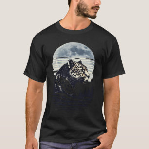 Laat je wilde kant los met dit Leopard-ontwerp T-shirt