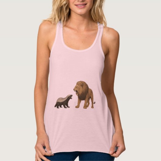 Laat je woede los tanktop (Voorkant)