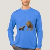Laat je woede los Tri-Blend shirt (Voorkant volledig)