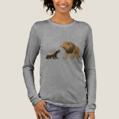 Laat je woede los Tri-Blend shirt (Voorkant)