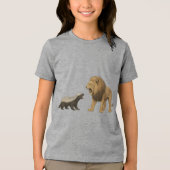 Laat je woede los Tri-Blend shirt (Voorkant)