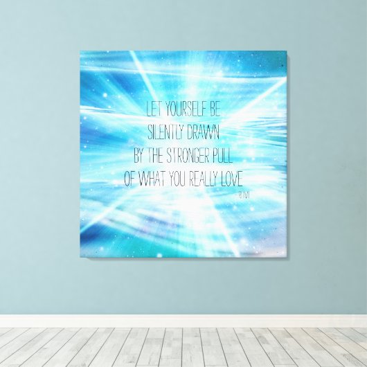 Laat je zelf tekenen canvas afdruk (Insitu (Houten vloer))