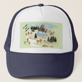 Laat je ziel ademen trucker pet