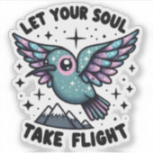 Laat je ziel de Sticker nemen (Voorkant)