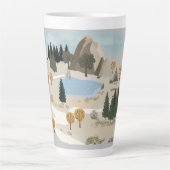 Laat je ziel Latte Mok ademen (Voorkant)