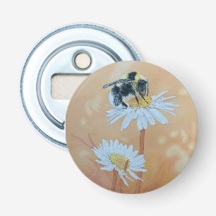 Laat je zoemen button flesopener