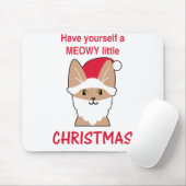 Laat jezelf een Meowy Little Kerstmis hebben Muismat (Met muis)