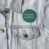 Laat jezelf stimen ronde button 5,7 cm (In situ)