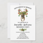 Laat Jingle & Mingle Vriendschappen als kerstfeest Kaart (Voorkant)