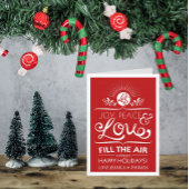 Laat Joy, Vrede en Liefde de lucht in - Happy Holi Feestdagen Kaart