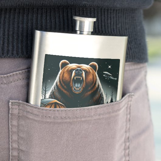 Laat kamperen Zippo Lighter Flacon (Voorbeeld)