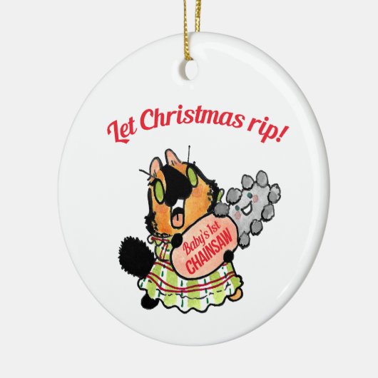 Laat kerst ornament scheuren (Links)