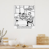 Laat Kinderen gaan betalen Poster (Keuken)