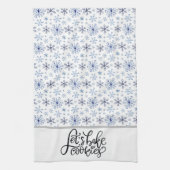 Laat koekjes bakken theedoek (Verticaal)