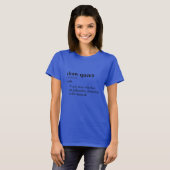 LAAT KONINGIN ZIEN T-SHIRT (Voorkant volledig)