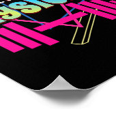 Laat krijgen Fysieke totaal Rad 90s Stijl Workout Poster (Hoek)