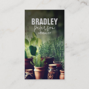 Laat kruidengeneeskunde kruiden visitekaartje