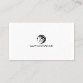 Laat kruidengeneeskunde kruiden visitekaartje (Achterkant)