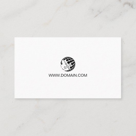 Laat kruidengeneeskunde kruiden visitekaartje (Achterkant)