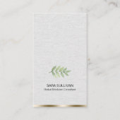 Laat kruidengeneeskunde kruiden visitekaartje (Voorkant)