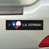 LAAT LA VERNIA! BUMPERSTICKER (Op auto)