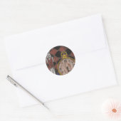 Laat. Laat. Laat. Ronde Sticker (Envelop)