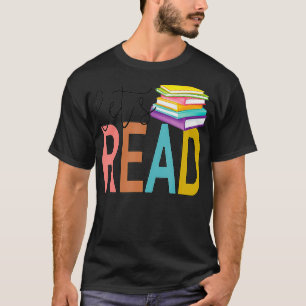Laat las Grafisch Boek Lover T-shirt