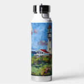 Laat licht uit de donkere waterfles schijnen (Links)