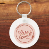 Laat liefde bloeien sleutelhanger (Achterkant)