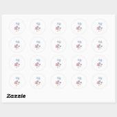 Laat Liefde Bloeien Wildflower Stickers (Vel)