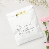 Laat liefde groeien Baby's Breath Seed bruiloft Bedankzakje (Gezegeld)