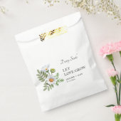 Laat liefde groeien Daisy Seed bruiloft Bedankzakje (Gezegeld)