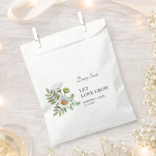Laat Liefde Groeien Daisy Zaad Bruiloft Bedankzakje